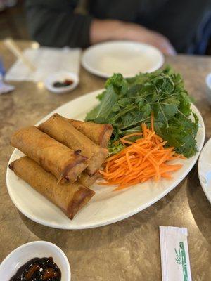 A4. Shredded Pork Spring Rolls