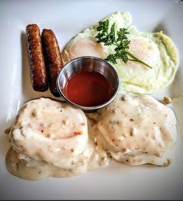 Biscuits and gravy