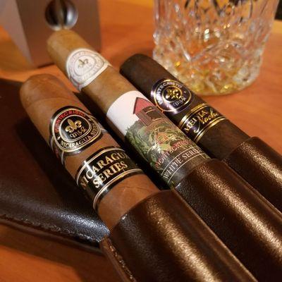 The Montecristo lineup.