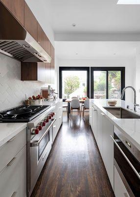 Our Victorian home full remodel in the mission district in San Francisco went through a full layout change in the kitchen.