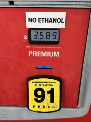 Inexpensive premium gasoline 08/02/2024