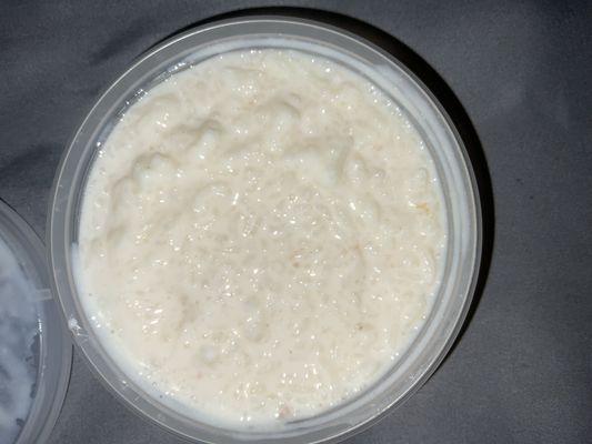 Rice pudding