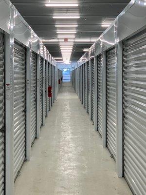 Our Climate Controlled Self Storage Hallways