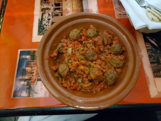 Kefta Meatball Tajine.