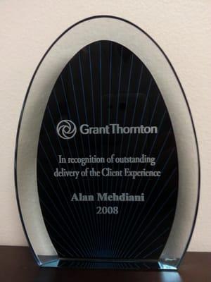 Recognition from Grant Thornton