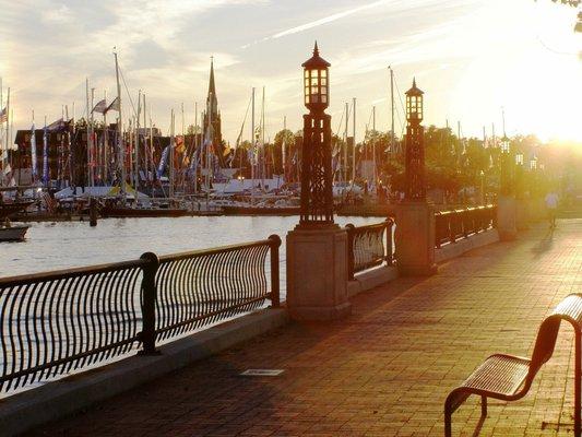 Pier overlooking Annapolis