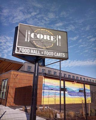 Beautiful new food hall & cart pod!