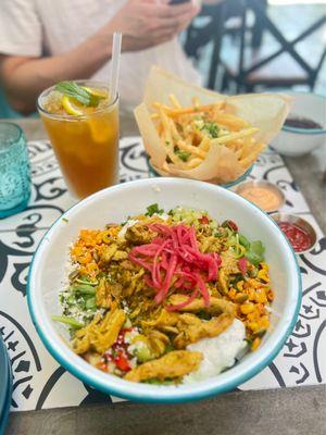 Moroccan Spiced Chicken Asado Bowl