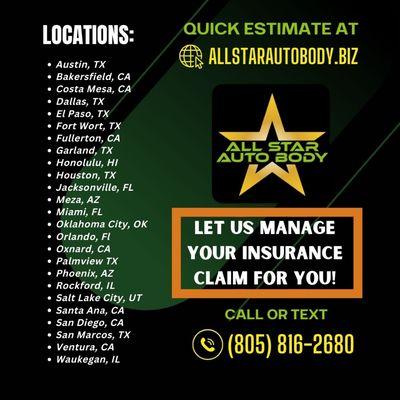 Quick Estimate at ALLSTARAUTOBODY.BIZ