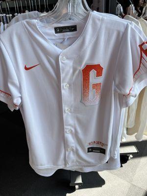 Summer 2023 - the newest SF Giants style jersey 10/1/23