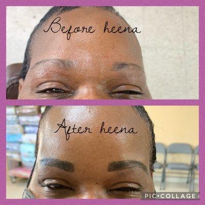 Heena eyebrows