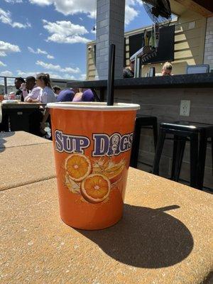 Sup Dog orange sup crush