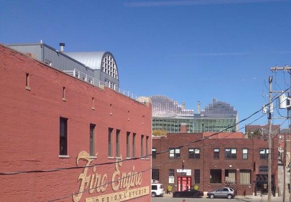 Nice view of Kauffman center