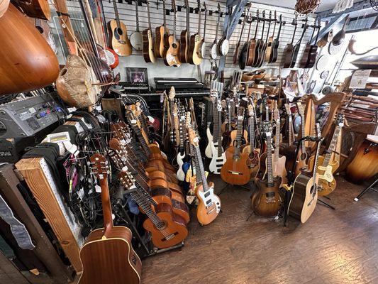 Guitars galore