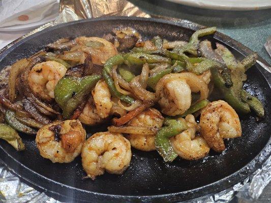 Shrimp Fajitas