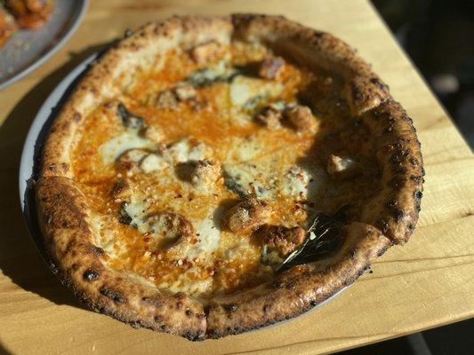 Buffalo chicken pizza