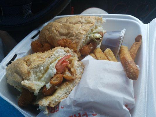 Shrimp po boy