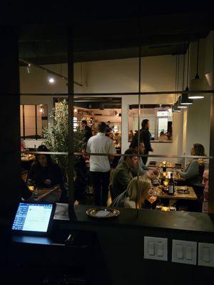 View of dining area