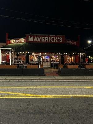 Maverick's...Food was ok.