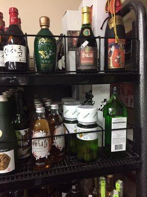 Sake section