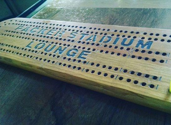 Enjoy a drink and cribbage!