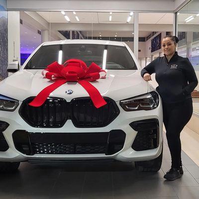 2022 Bmw X6 m package delivered and sold