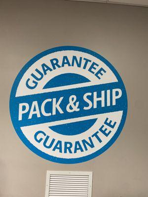 Pack & Ship Guarantee