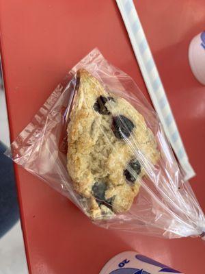 Blueberry scone