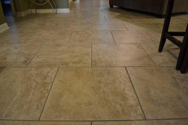 Tile Floor Installation by FPN Services