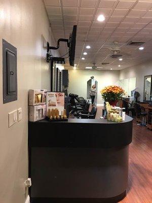 Beauty Salon that Bennie Daye Construction build in Westchester New York.