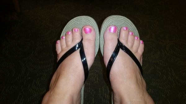 Pretty toes...