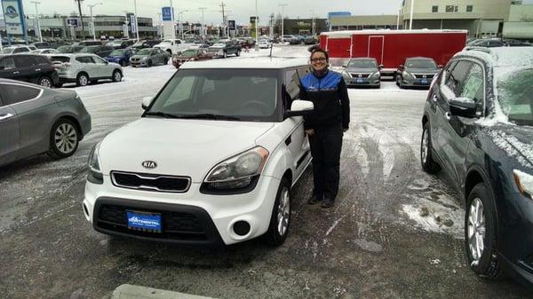 We're so excited you selected Continental Nissan to help you buy your first car. Thank you Riann!!! Enjoy your wheels!!!