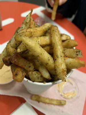 Zaatar Fries.