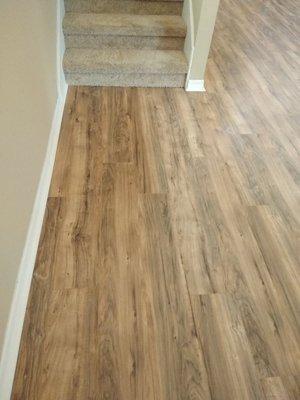 Laminate floating floor