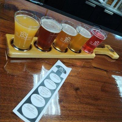 Silvera neipa, winter warmer, pineapple blood orange sour, orange creamsicle and raspberry seltzer