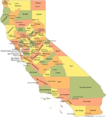 We cover the rest of California for one flat rate of $90.00 per defendant for Routine Service!