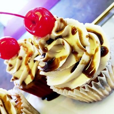 Dr Pepper cupcake. It's super scrumptious