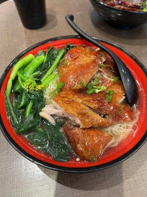 C7. Roasted Duck Noodle in Soup