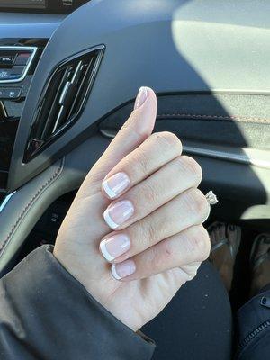 French Gel Manicure