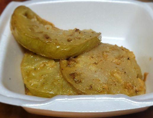 Fried green tomatoes