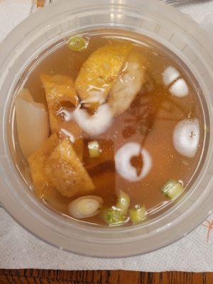 Wonton soup