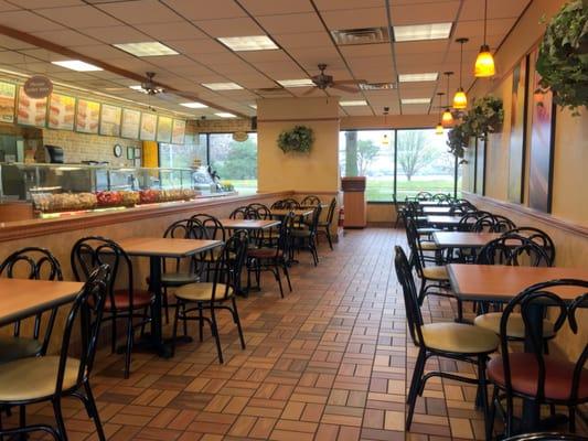 Counter and Dining Area