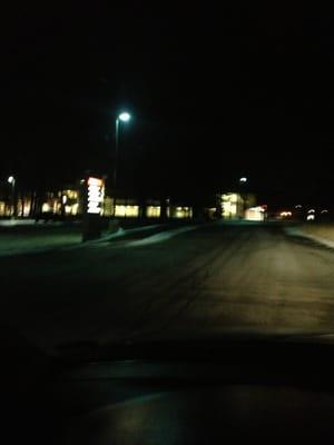 Night view of St. Joseph Mercy Chelsea MI