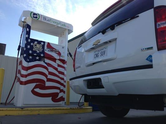 #150gas in the @chevrolet Tahoe!