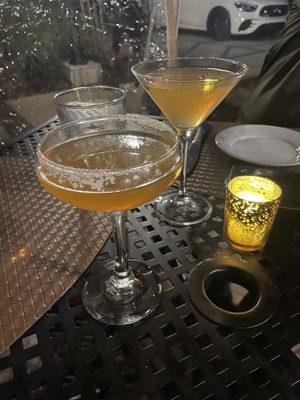 Presto refresco and Italian margarita