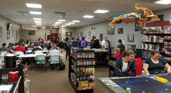 A night of board gaming, Warmachine, and Star Trek!