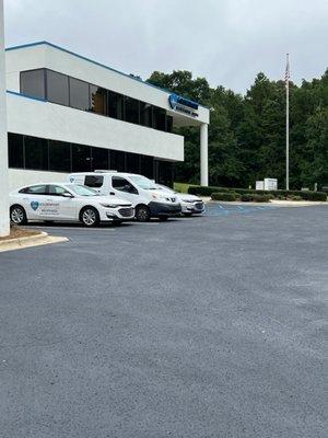 LabsNowToday parking lot. Powered by Goldenpoint Scientific Labs