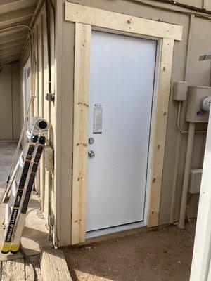 Door installation