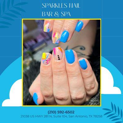 Get creative with your manicure to reflect your mood! Pick a color palette that suits your current state of mind, whether that's sassy and