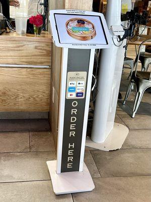 Ordering kiosk